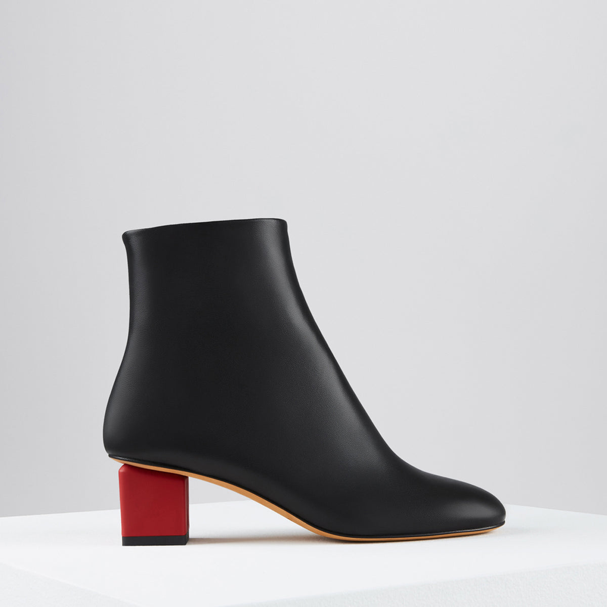Load image into Gallery viewer, Mildred Boots in Nero Rosso