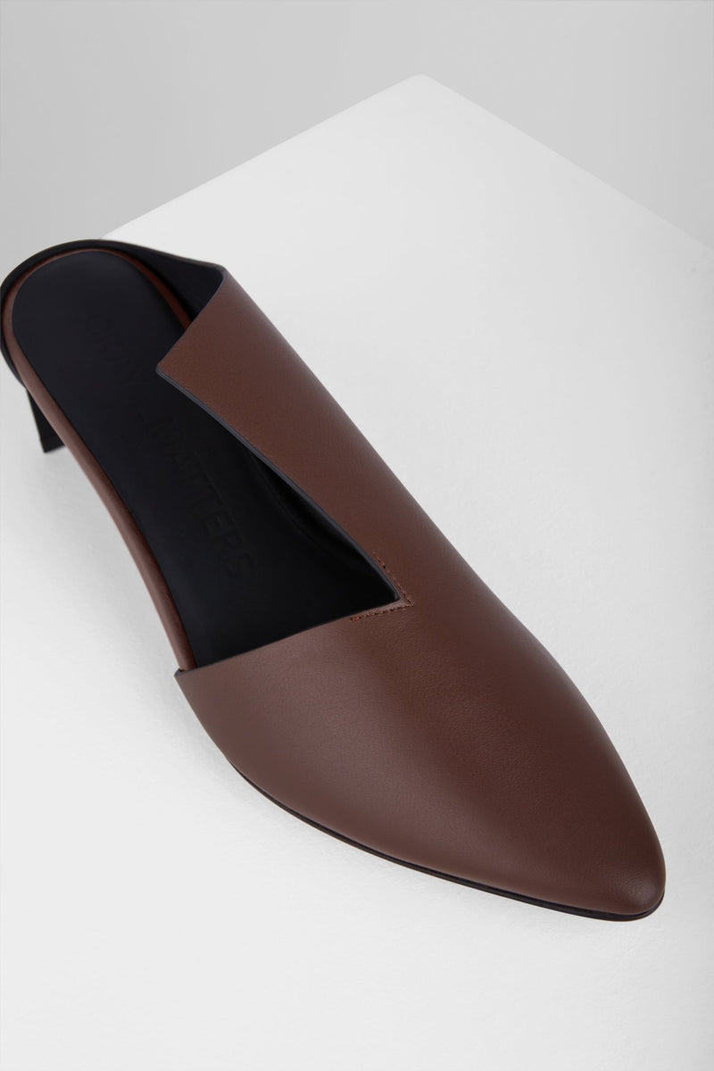 Load image into Gallery viewer, Canvas Mules in Bruciato Nero - CANVM5