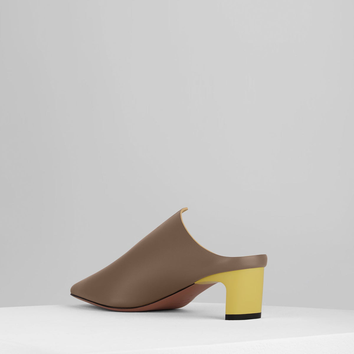 Load image into Gallery viewer, Canvas Mules in Taupe Sole - CANVM2