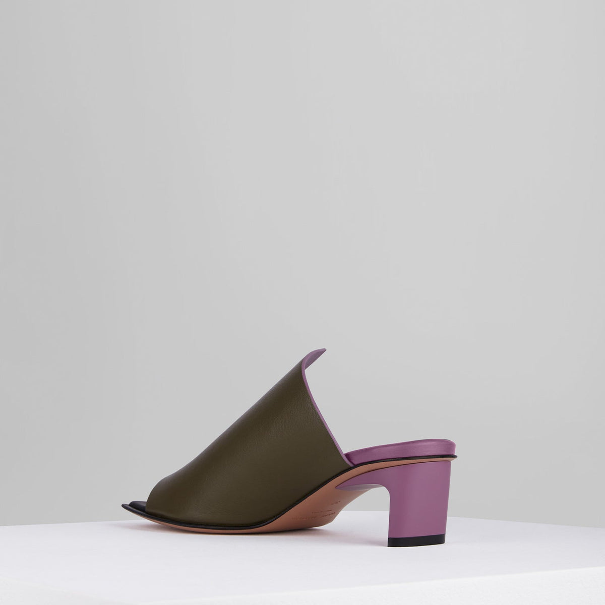 Canvas Sandals in Verde Violetta - CANVS3
