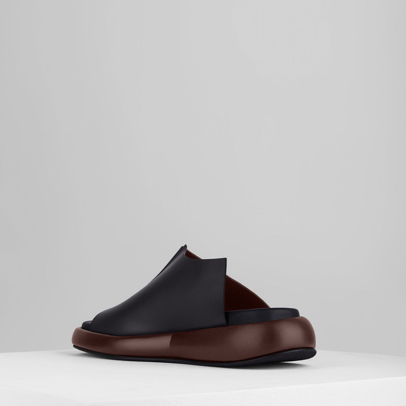 Carica l'immagine nel visualizzatore di Gallery, Ciambella Sandals in Nero Bruciato - CIAMBS3