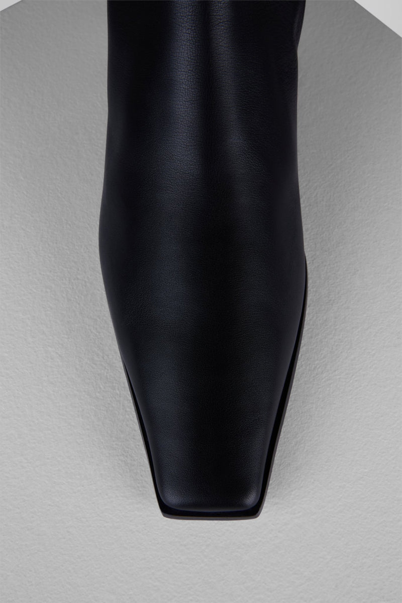 Carica l'immagine nel visualizzatore di Gallery, City Tall Boots in Nero - CITYTBO1