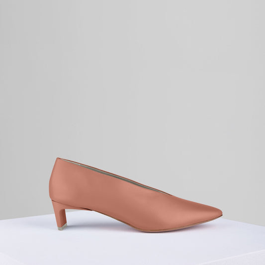 Clara Pumps in Dusty Rose - CLARS14