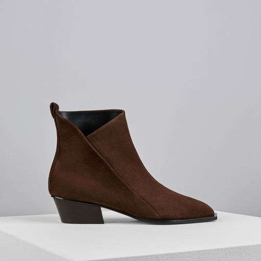 Cortina Boots in Bruciato Suede - AZB3