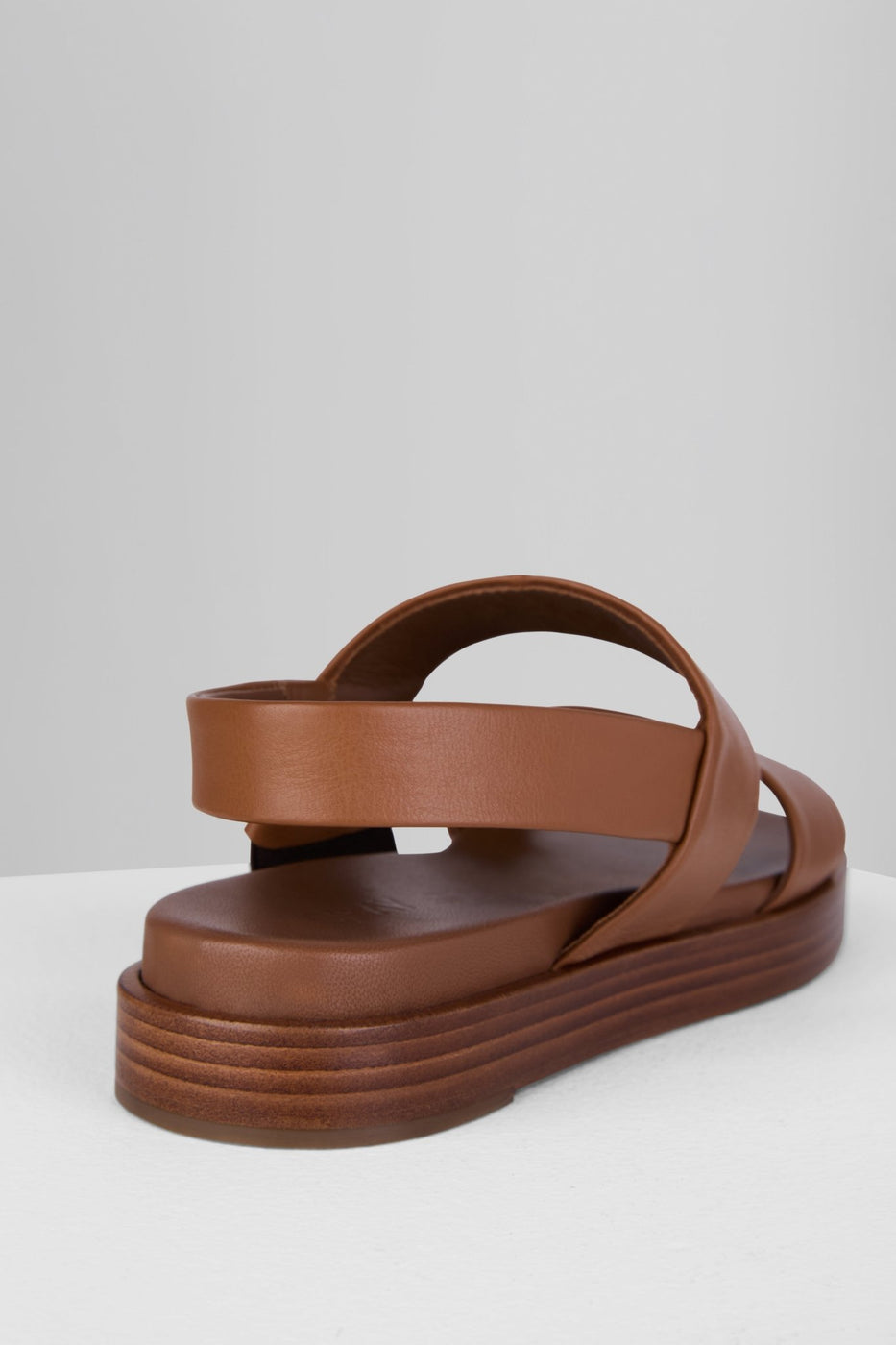 Load image into Gallery viewer, Diagonale Flatforms in Cacao - DIAGSB1