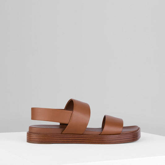 Diagonale Flatforms in Cacao - DIAGSB1