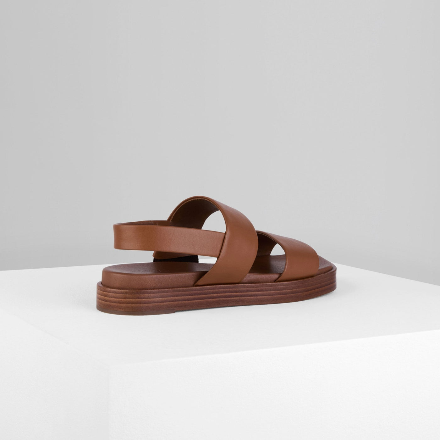 Load image into Gallery viewer, Diagonale Flatforms in Cacao - DIAGSB1