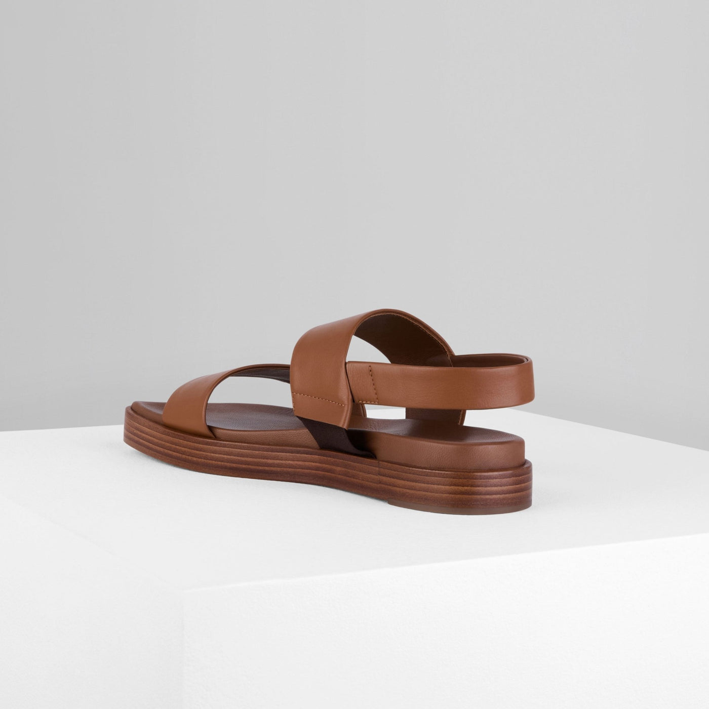 Load image into Gallery viewer, Diagonale Flatforms in Cacao - DIAGSB1