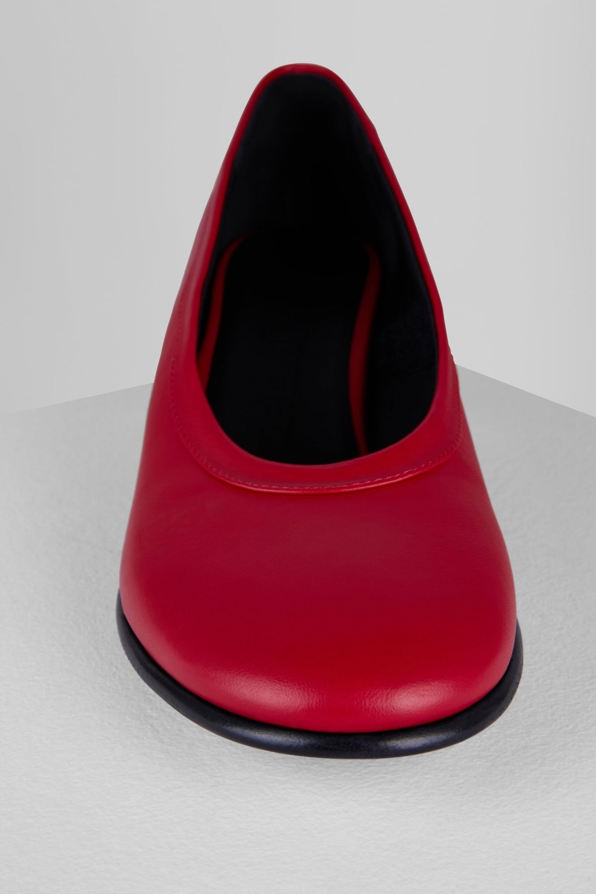 Egg Pumps in Rosso - DEGGP4
