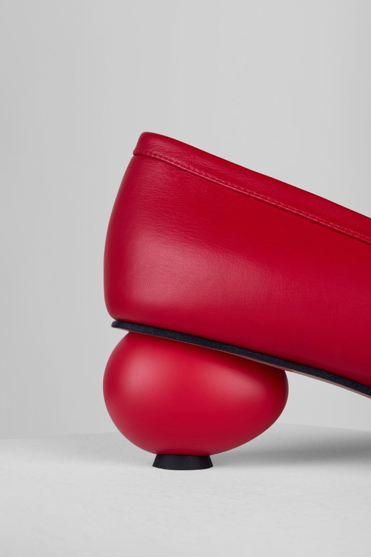 Egg Pumps in Rosso - DEGGP4