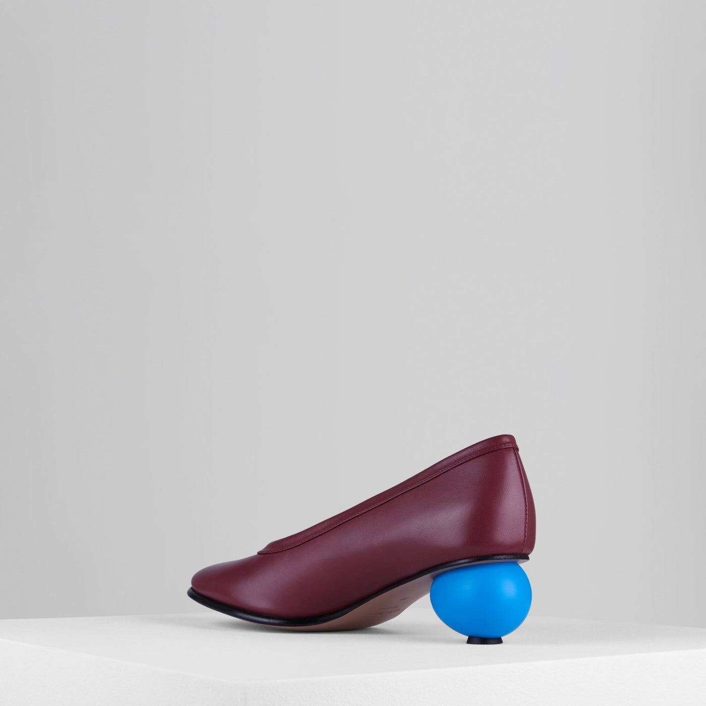 Charger l'image dans la galerie, Egg Pumps in Vino Turchese - DEGGP5
