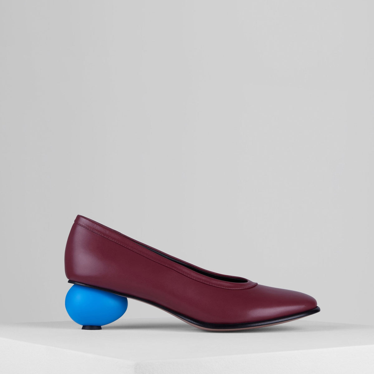 Charger l'image dans la galerie, Egg Pumps in Vino Turchese - DEGGP5