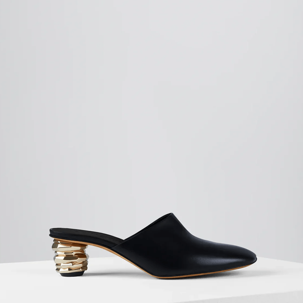 Gemma Mules in Nero