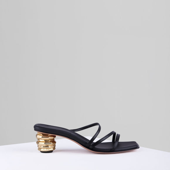 Gemma Sandals in Nero - GEMS01