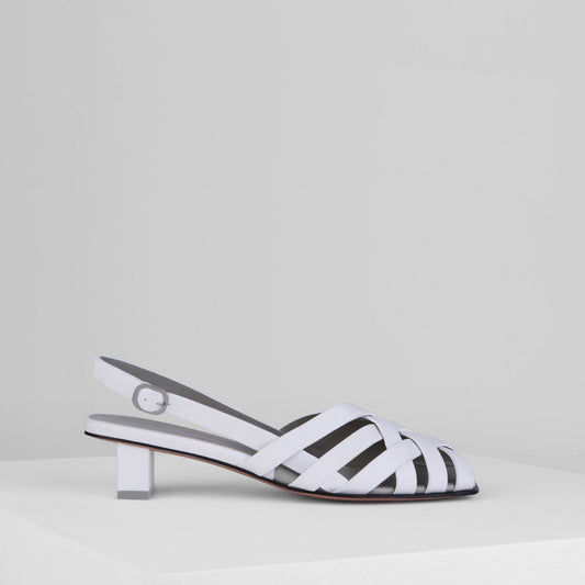 Incroci Sandals in Bianco - INCLS2