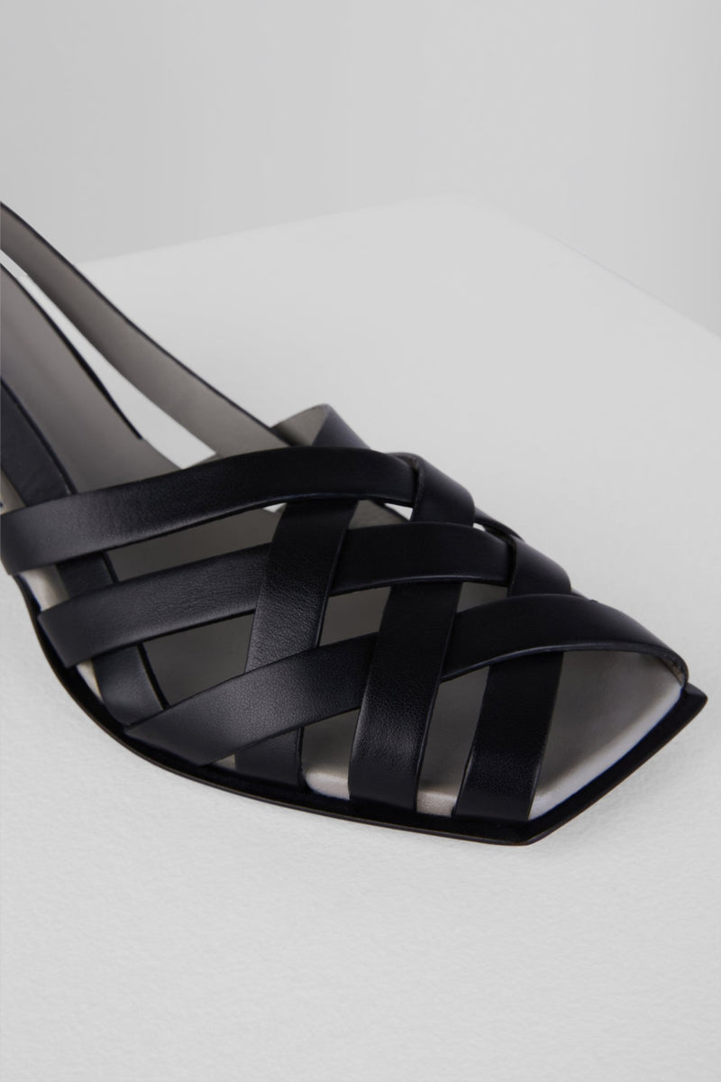 Load image into Gallery viewer, Incroci Sandals in Nero - INCHS1