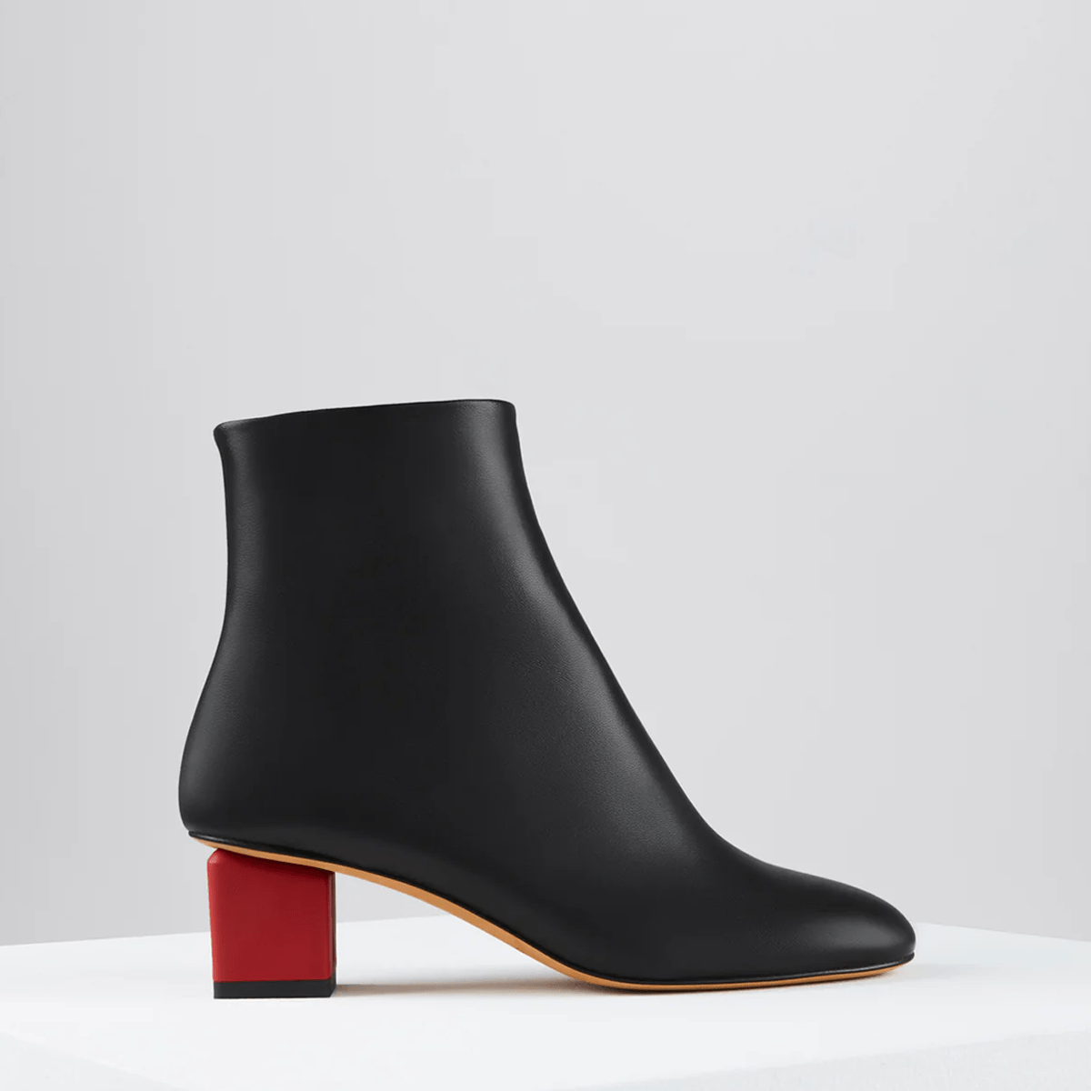 Mildred Boots in Nero Rosso - MILB02