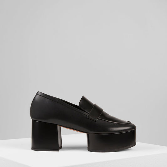 Myla Loafers in Nero - MYLL2