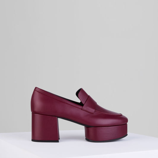 Myla Loafers in Vino - MYLL4