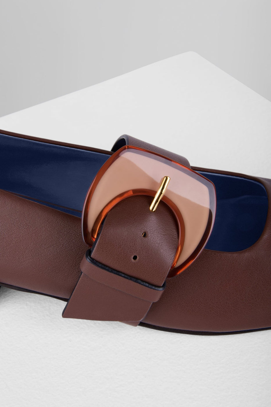 Load image into Gallery viewer, Rebecca Flat Mary Jane in Bruciato - REBFMJ2