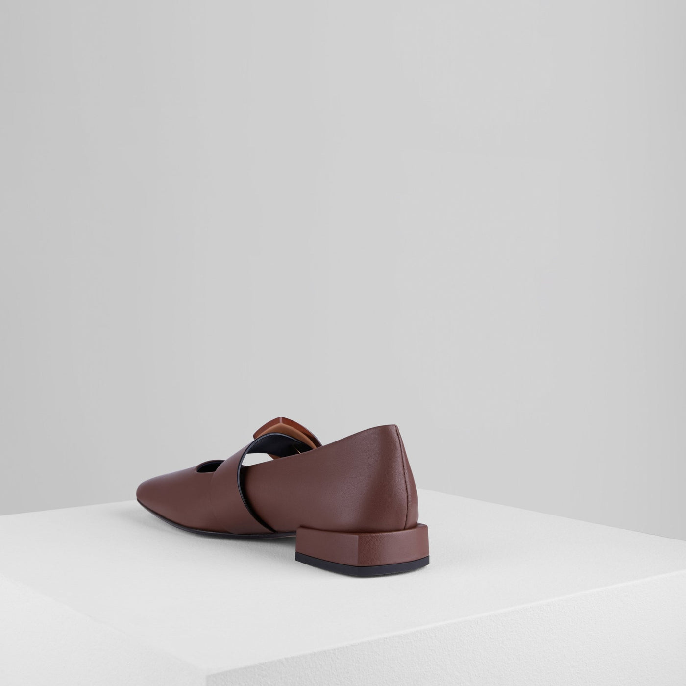 Load image into Gallery viewer, Rebecca Flat Mary Jane in Bruciato - REBFMJ2