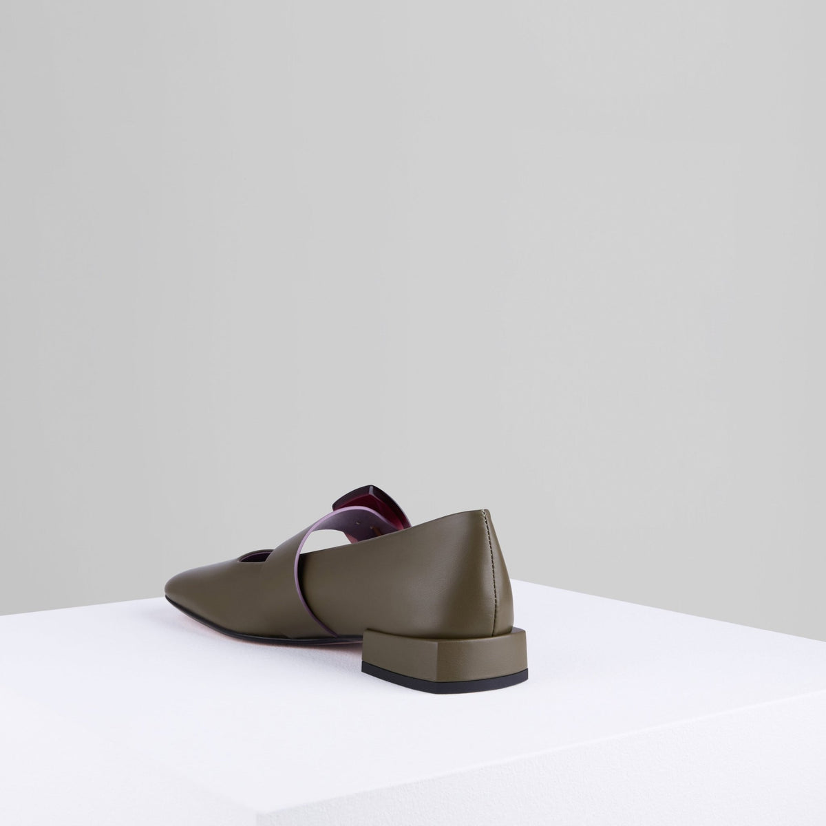 Load image into Gallery viewer, Rebecca Flat Mary Jane in Verde - REBFMJ4