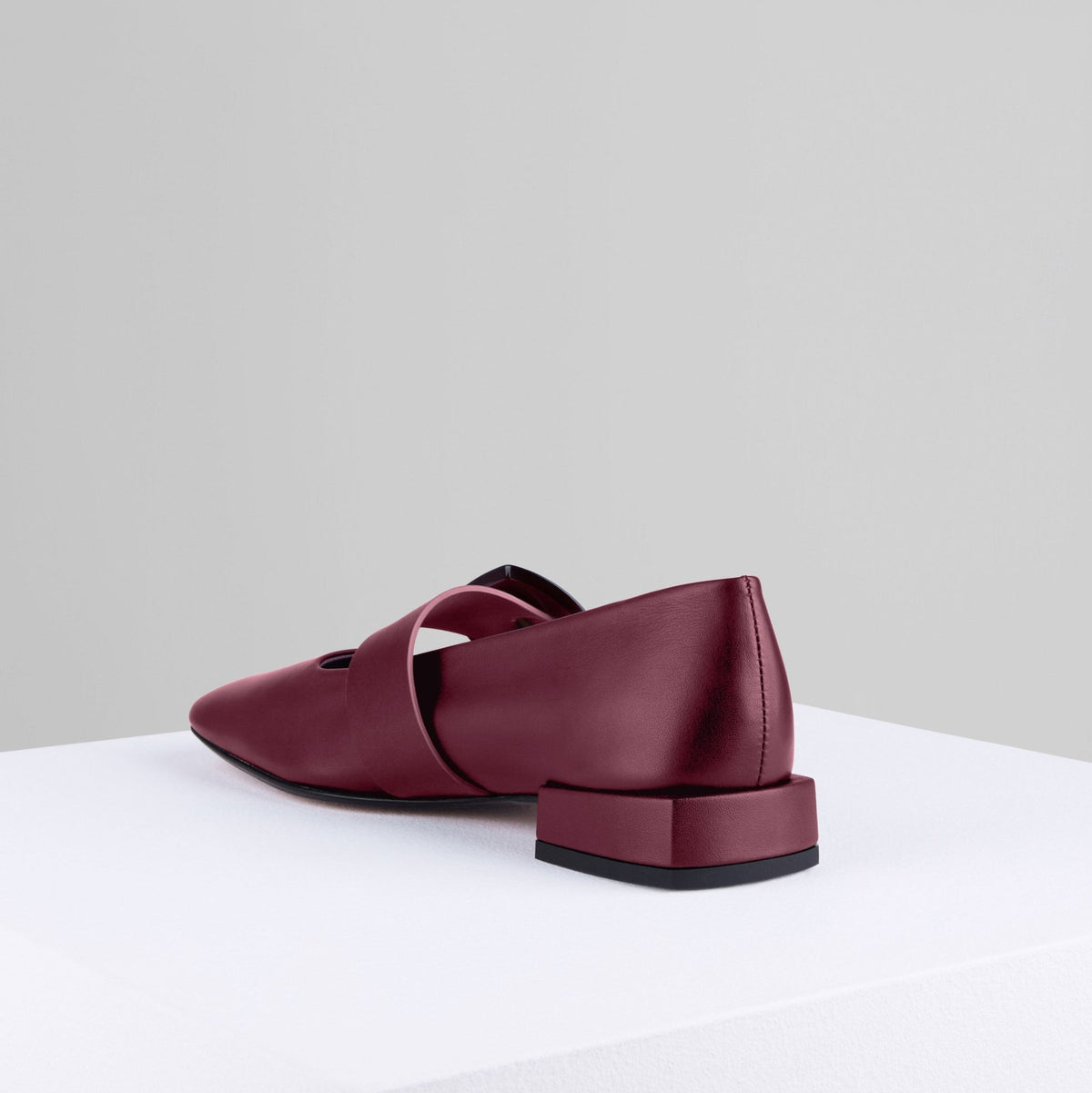 Rebecca Flat Mary Jane in Vino - REBFMJ6