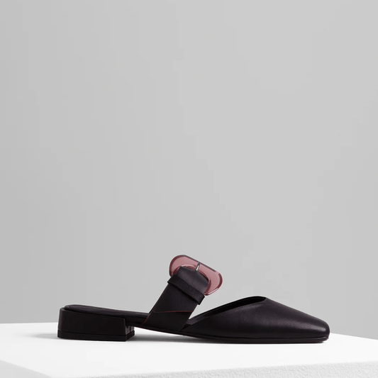 Rebecca Flats in Nero - REBF2