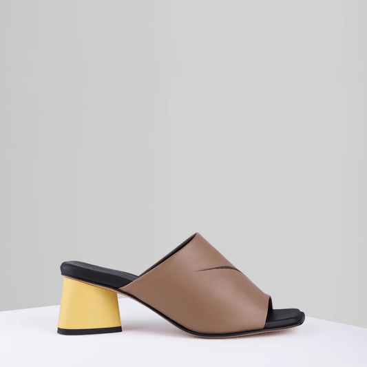 Spacco Sandals in Taupe Sole - SPACS3