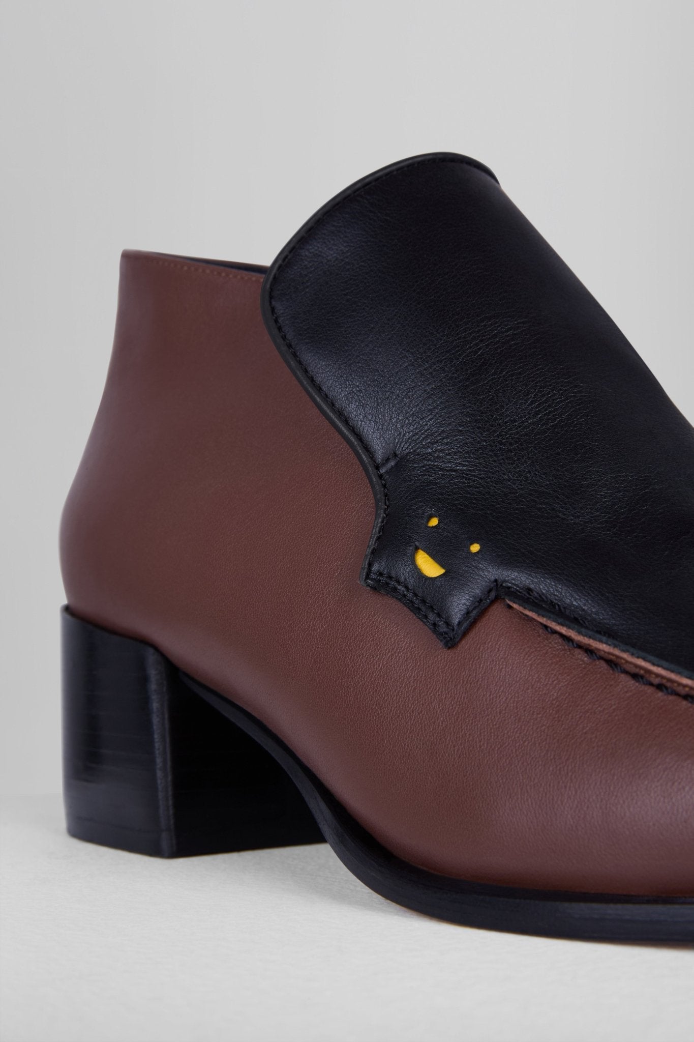 Zoe Bootie in Nero Bruciato - ZOE40B3