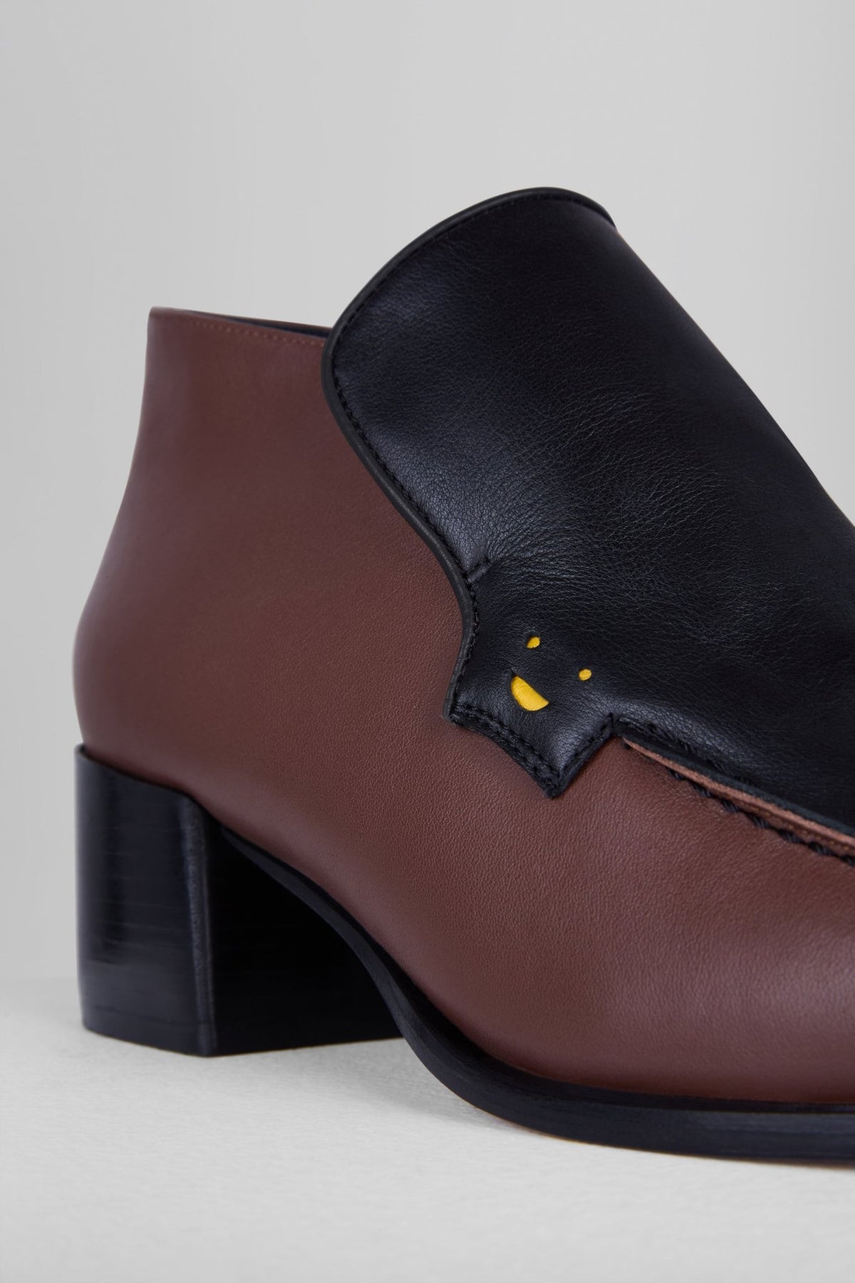 Zoe Bootie in Nero Bruciato - ZOE40B3