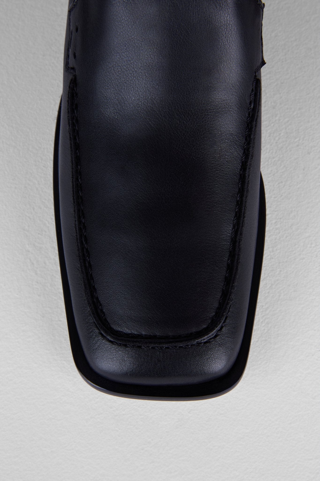 Zoe Bootie in Nero Vitello - ZOE40B2