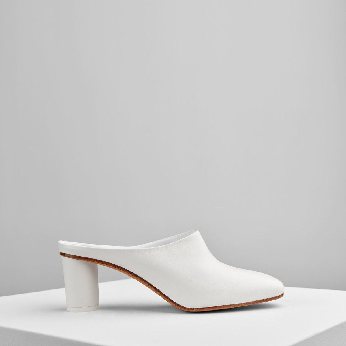 Micol Mules in Bianco - MICM3
