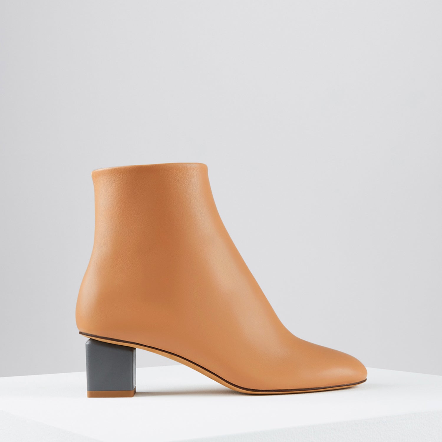 Mildred Boots in Cammello Grigio - MILB01