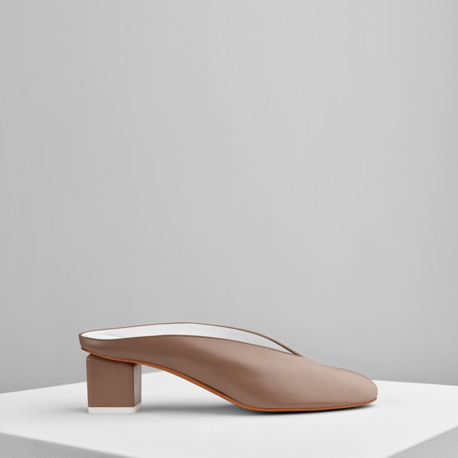 Mildred Mules in Taupe - MILM5