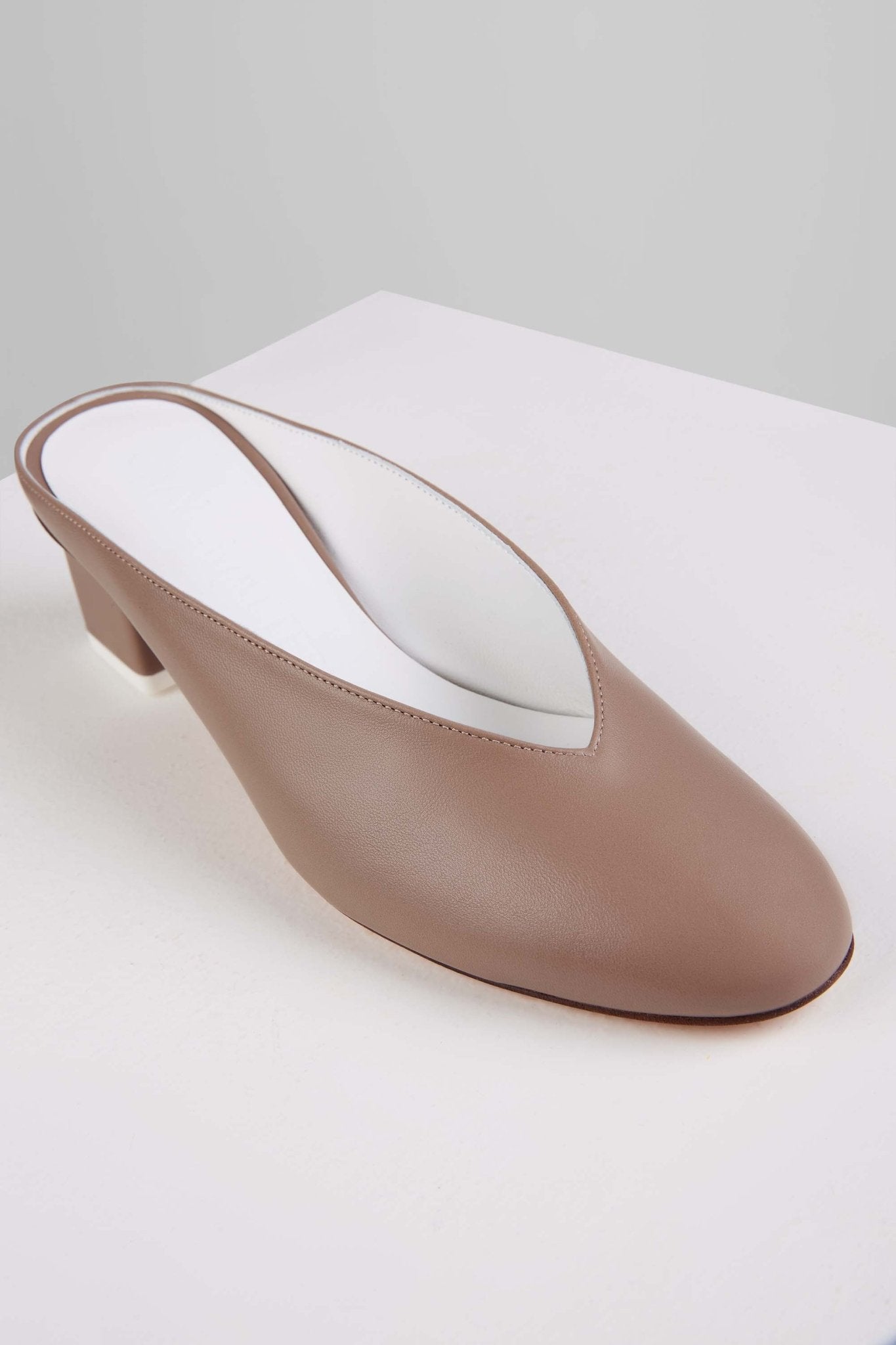 Mildred Mules in Taupe - MILM5