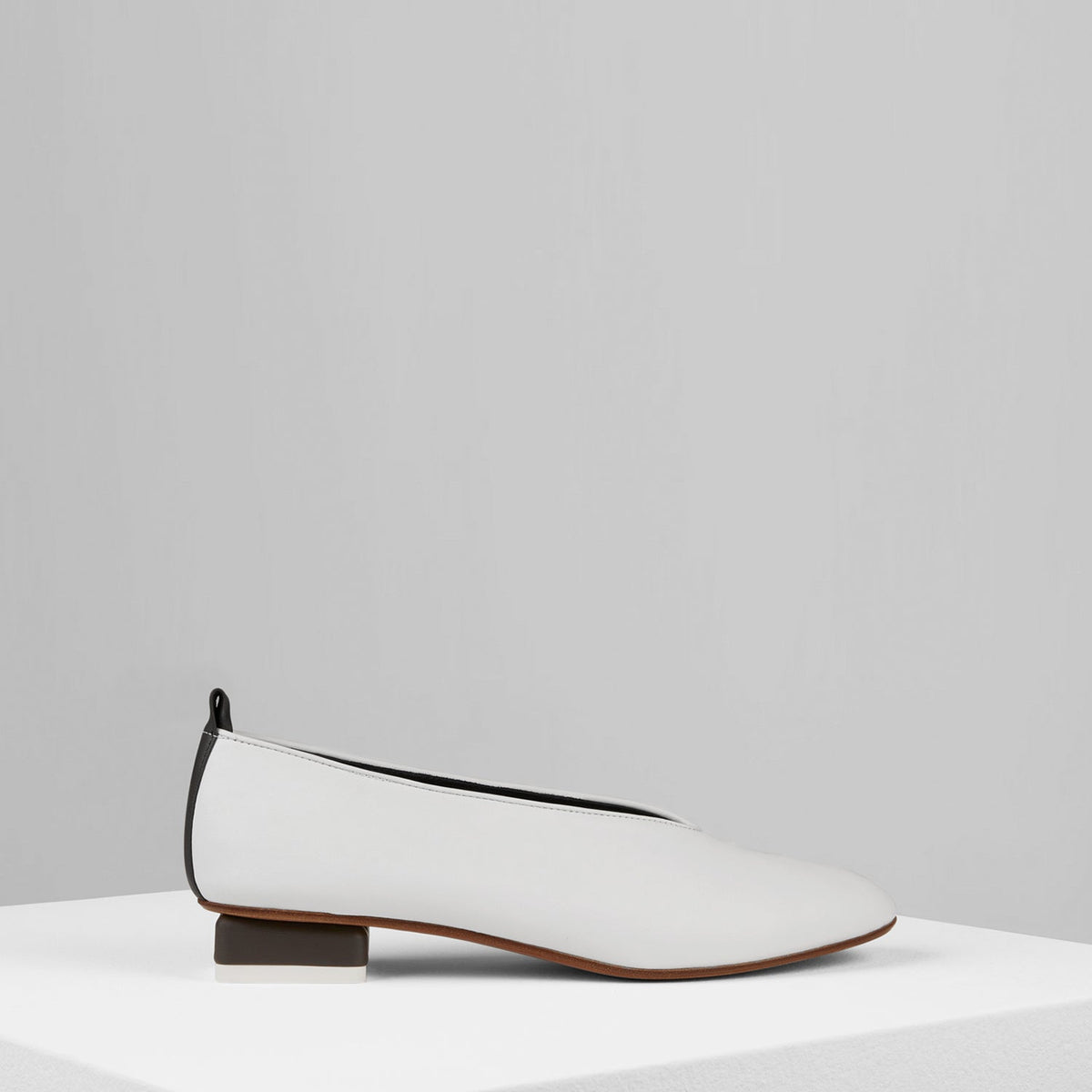 Mildred Piccola in Bianco Grigio - MILP02